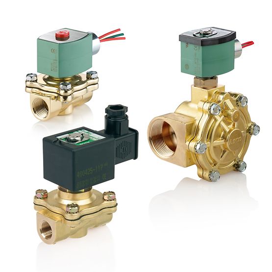 ASCO™ 210 2 Yollu Solenoid ValflerASCO™ 210 2 Yollu Solenoid Valfler