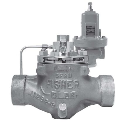 Fisher™ Tip LR128 Pilot Kumandalı Basınç Tahliye Vanası veya Geri Basınç Regülatörü