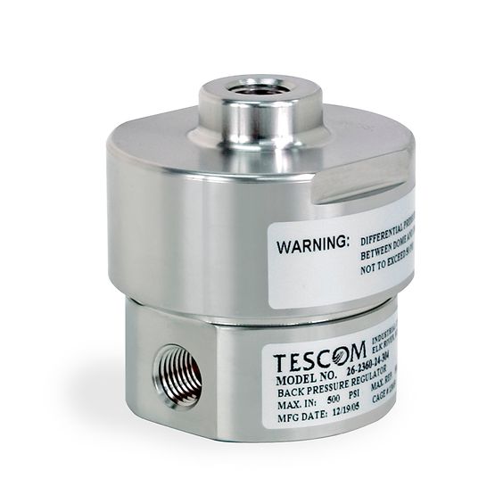 TESCOM™ 26-2300 Geri Basınç Regülatörleri TESCOM™ 26-2300 Geri Basınç Regülatörleri